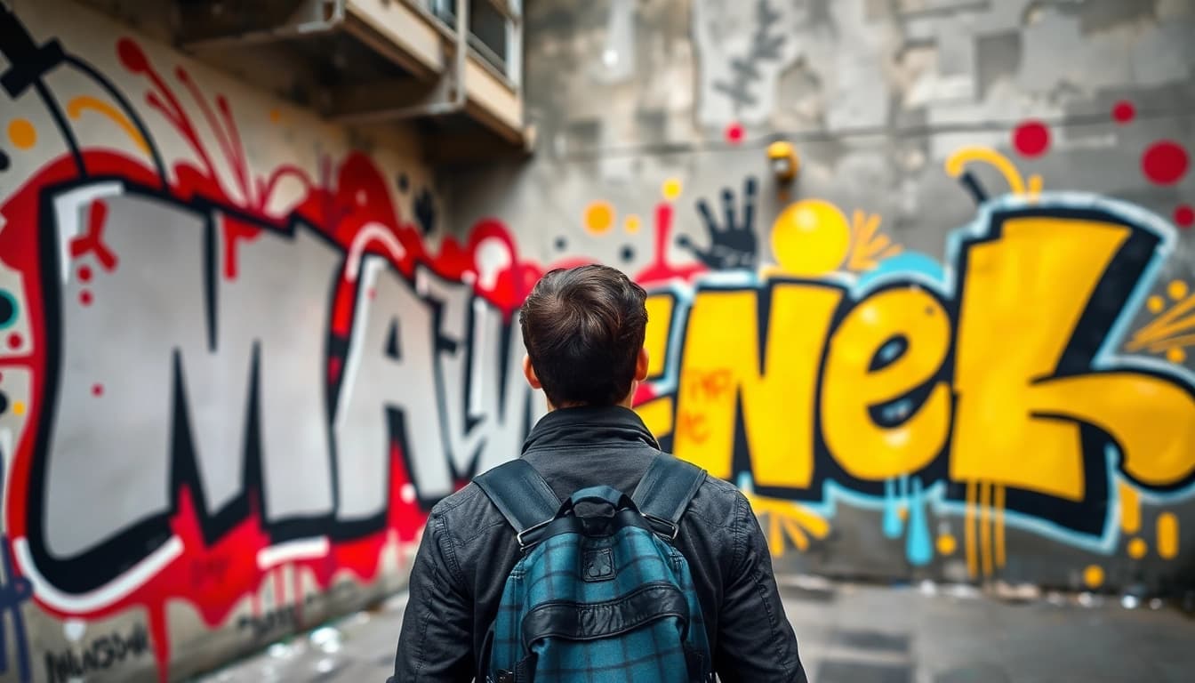 Entdecken Sie das beeindruckende Graffiti München, das kreativ und farbenfroh in den urbanen Straßen präsentiert wird.