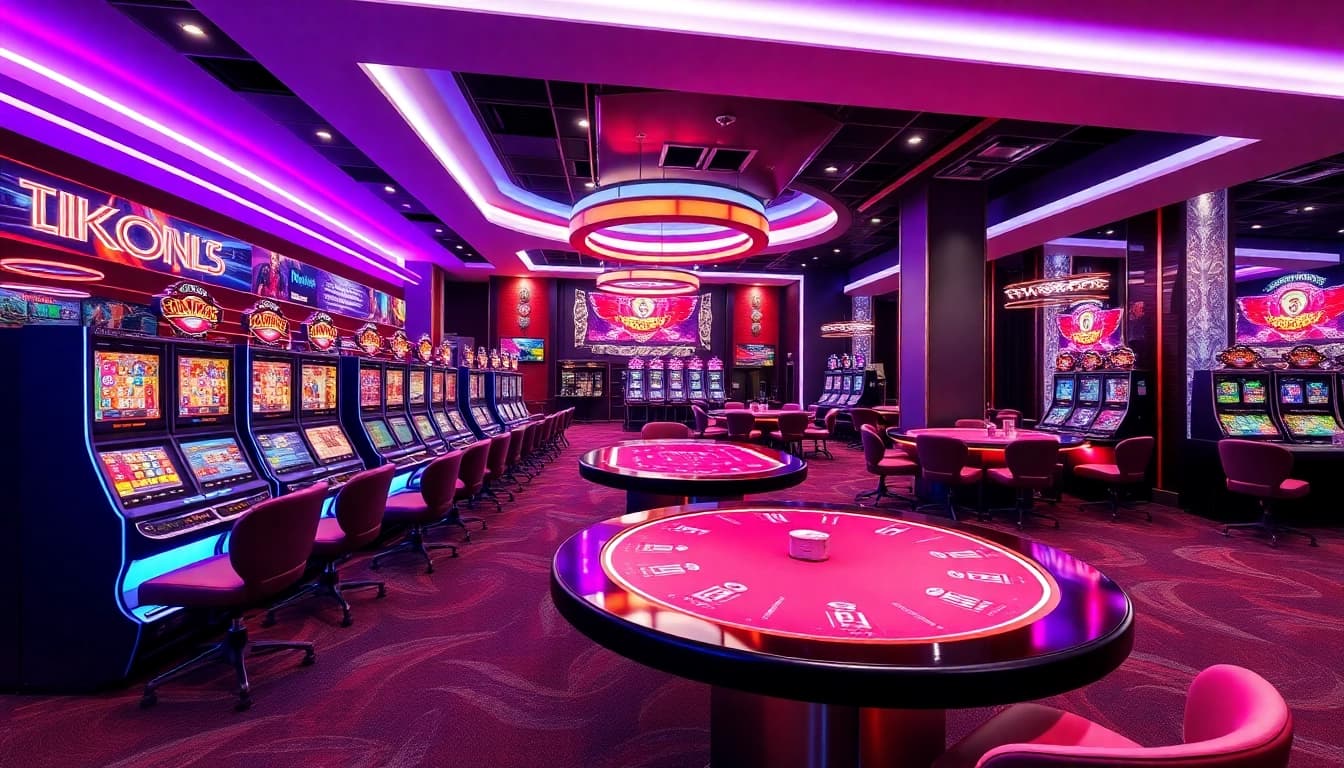 Experience the excitement of casino online schweiz with vibrant gaming visuals and engaging players.