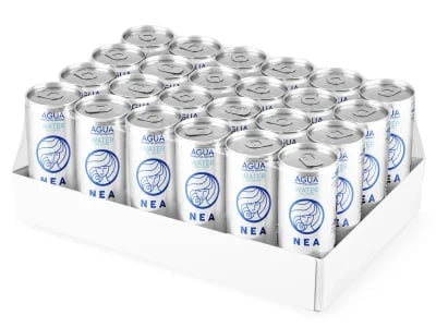 NEA Water Dosen Wasser – Plastikfrei trinken und Meeresschutz fördern