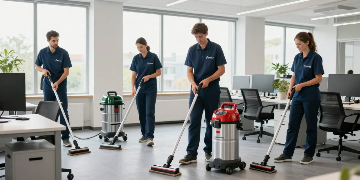 Professionelle Büroreinigung Gelsenkirchen durch vertrauenswürdige Dienstleister im Einsatz.