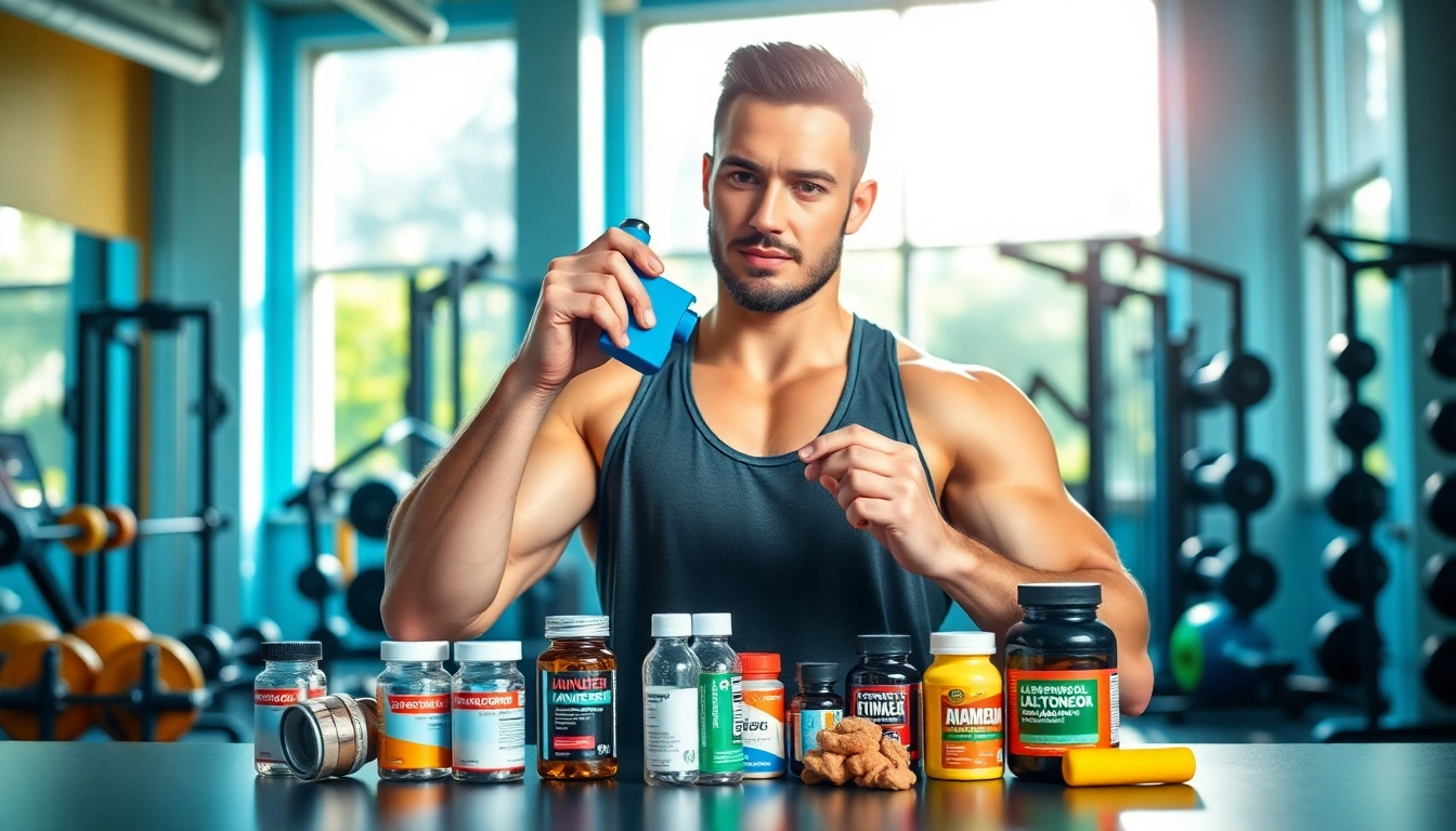 Effektiv clenbuterol kaufen in der Fitnesswelt mit einem Trainer, der das Inhalationsgerät anwendet.