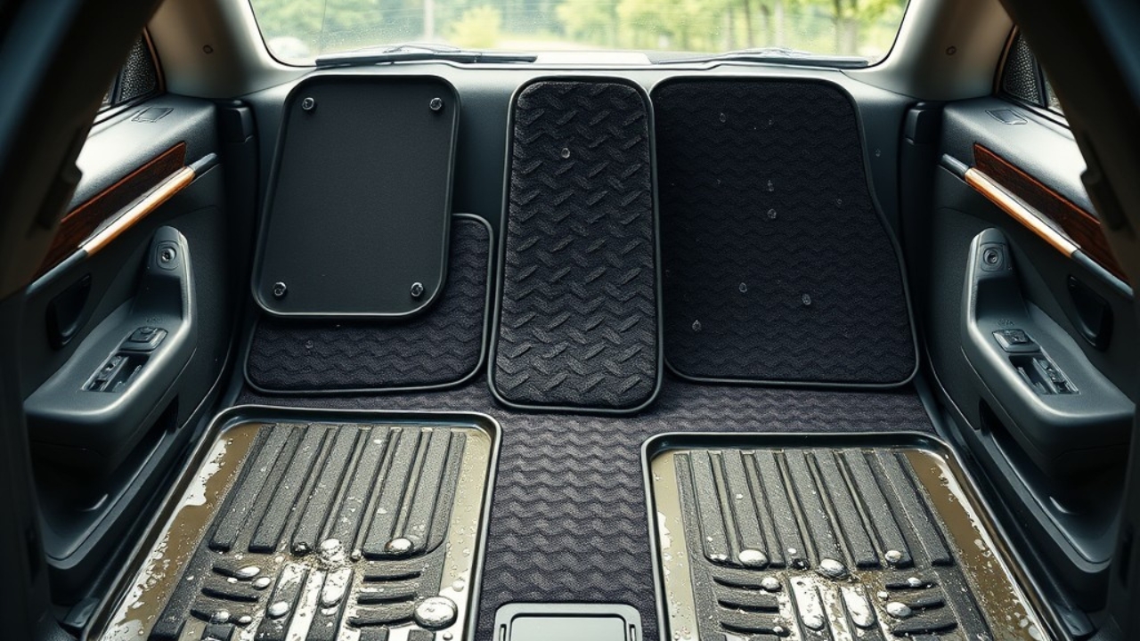 Fussmatten für Auto mit Kofferraumwanne – Öko-Material trifft Hightech-Design in 3D