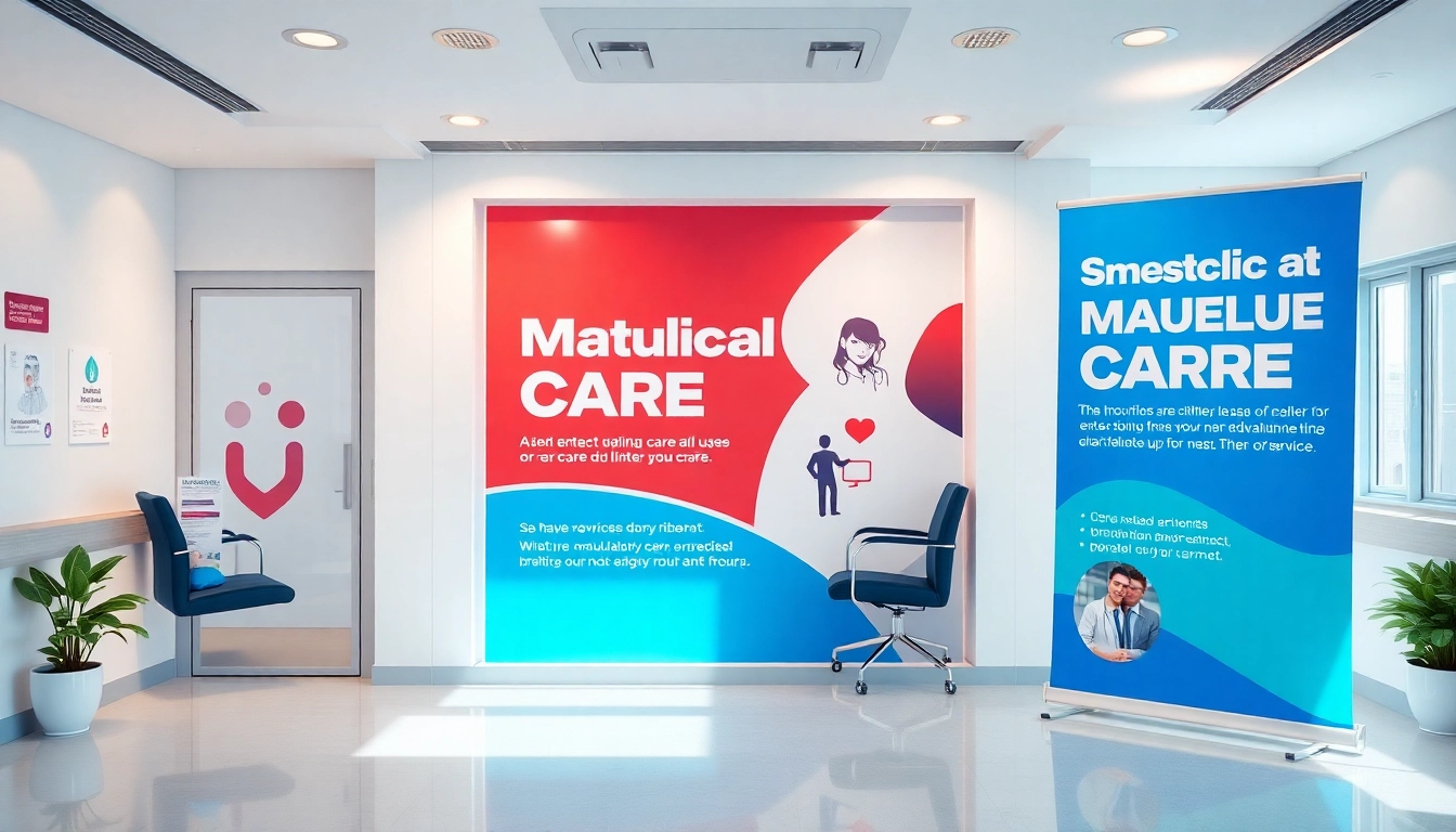 Creative pflegedienst werbung materials showcasing professional health services and trustworthy care.