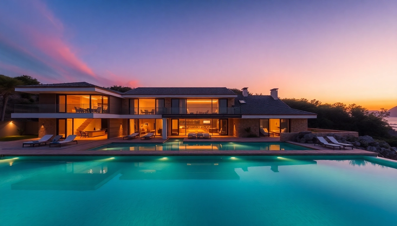 Kauf eines luxuriösen Hauses in Nordzypern mit Strandblick und modernem Design.