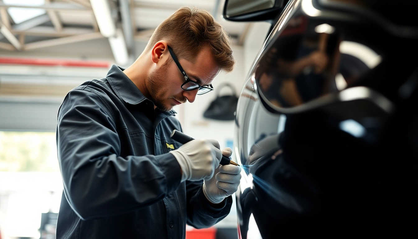 Smart Repair München Termin für professionelle Lackreparaturen und Dellenentfernung.