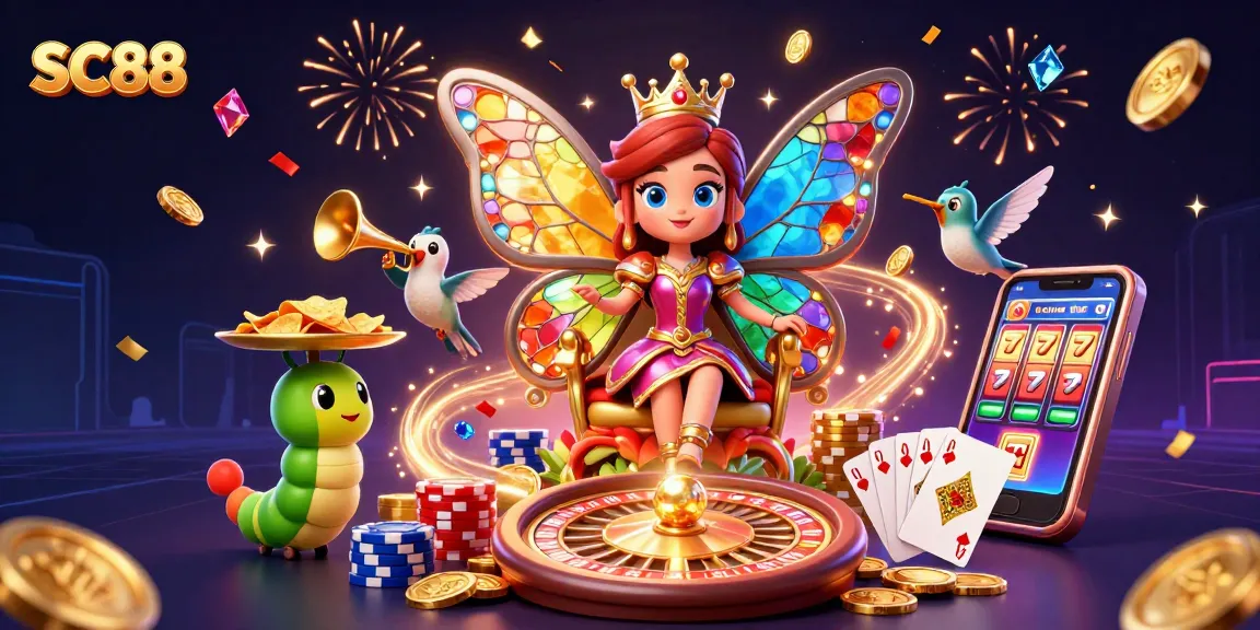 Experience thrilling games at SC88 with unique characters and dazzling casino elements.