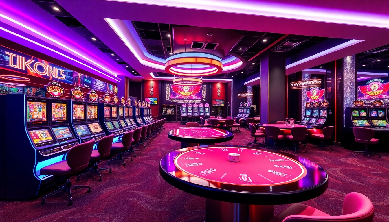 Experience the excitement of casino online schweiz with vibrant gaming visuals and engaging players.