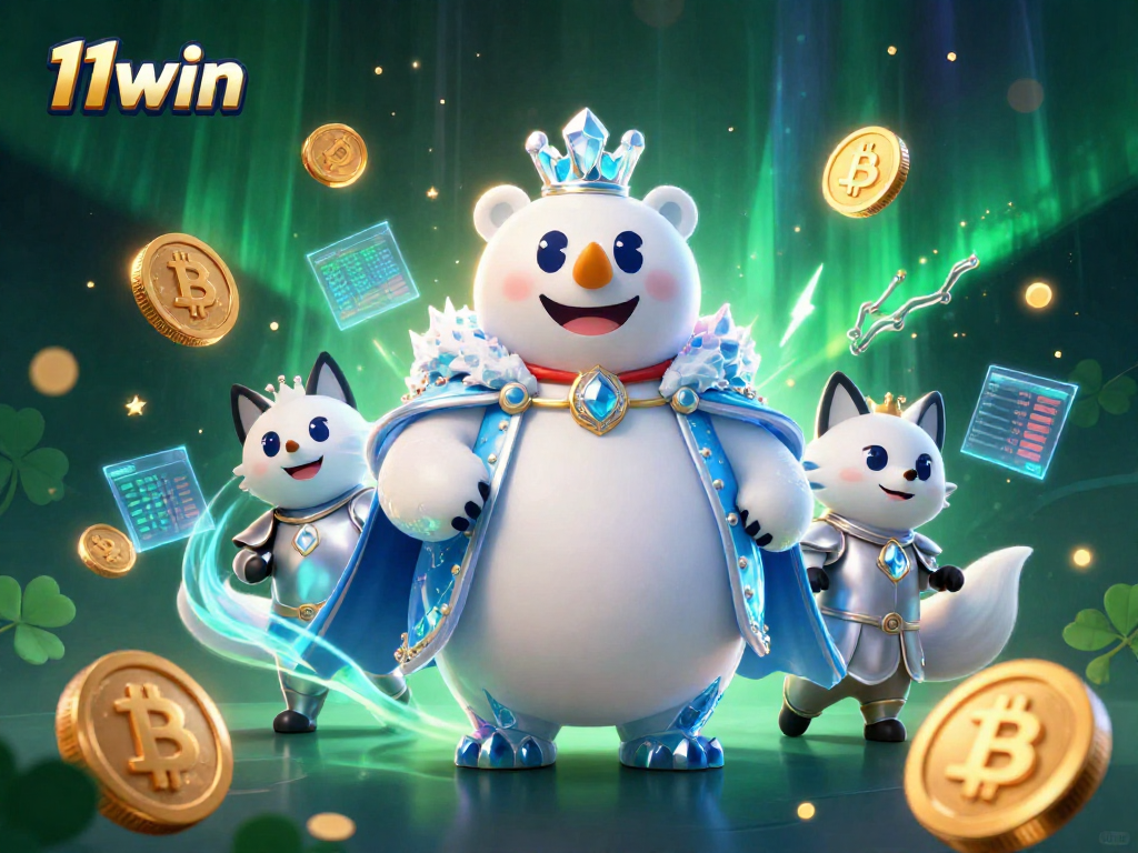 Experience winning strategies with 11win in a vibrant 3D casino scene full of excitement.