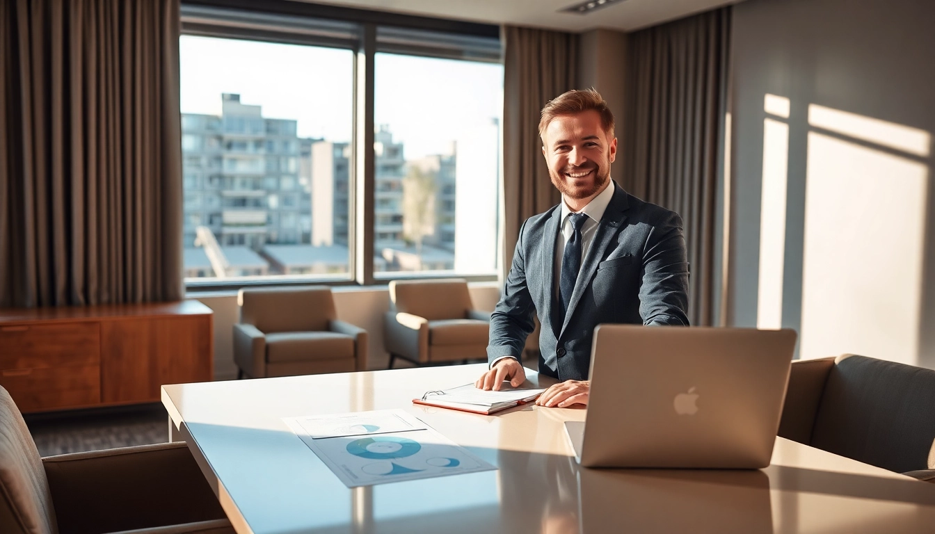 Headhunter Mühlheim: Professioneller Headhunter im modernen Büro.