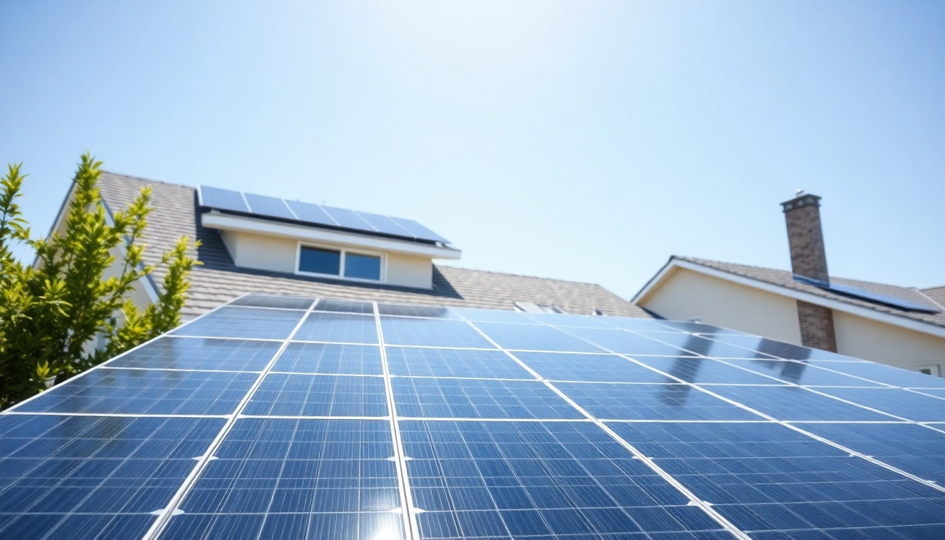 Photovoltaikanlage Kaufen Wien: Effiziente Solaranlagen auf einem modernen Hausdach in Wien.